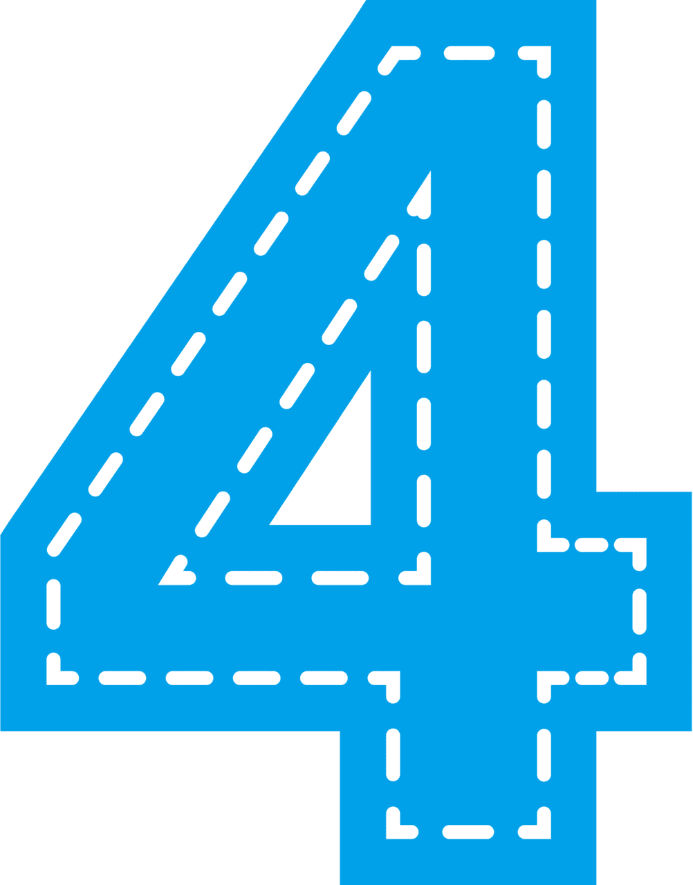 Artistic numbers number vector clipart images 3