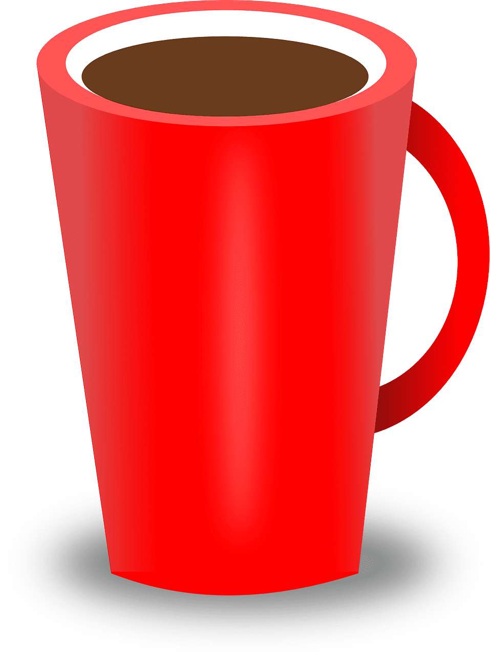 Coffee mug cup drink vector graphic clipart