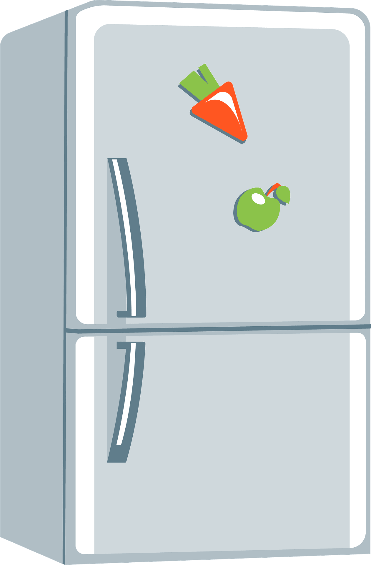 Fridge refrigerator vector clipart images