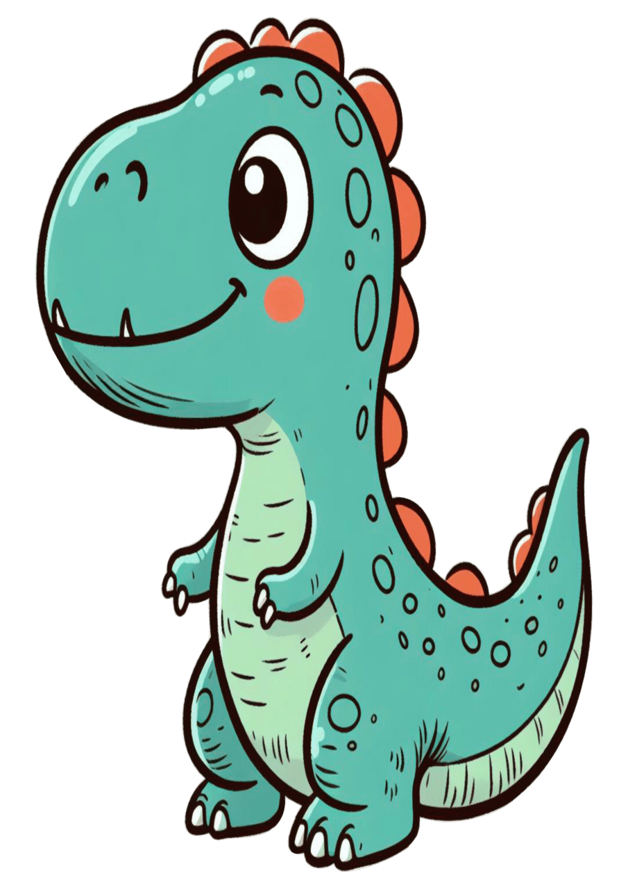 Dinosaurs dinossauro desenho clipart vector