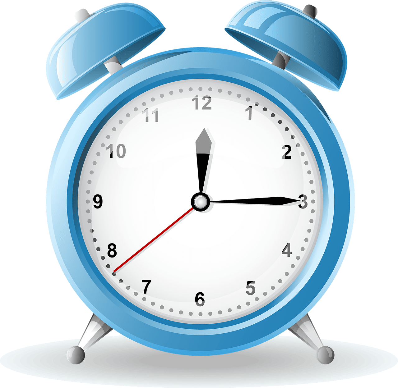 Alarm clock time mechanical image clipart