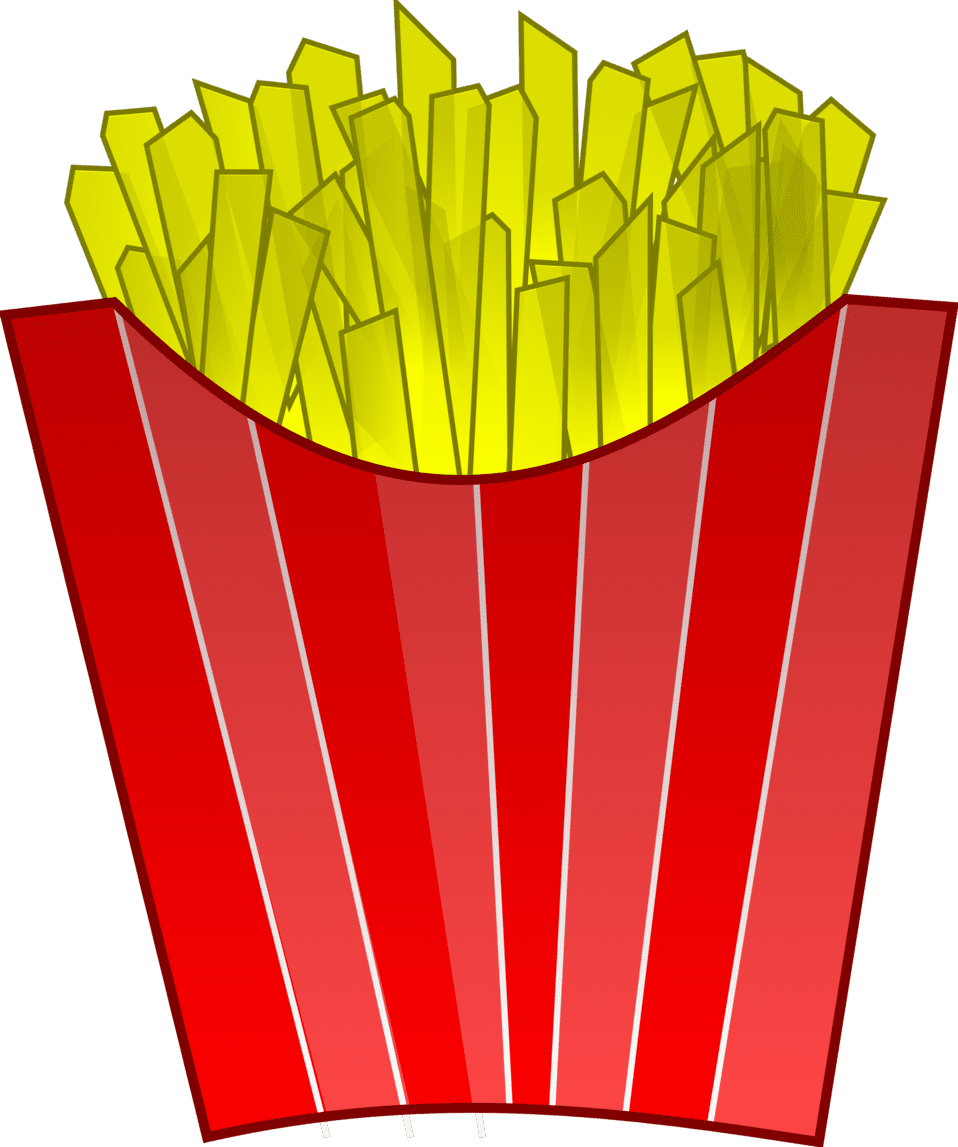 Clipart image french fries id