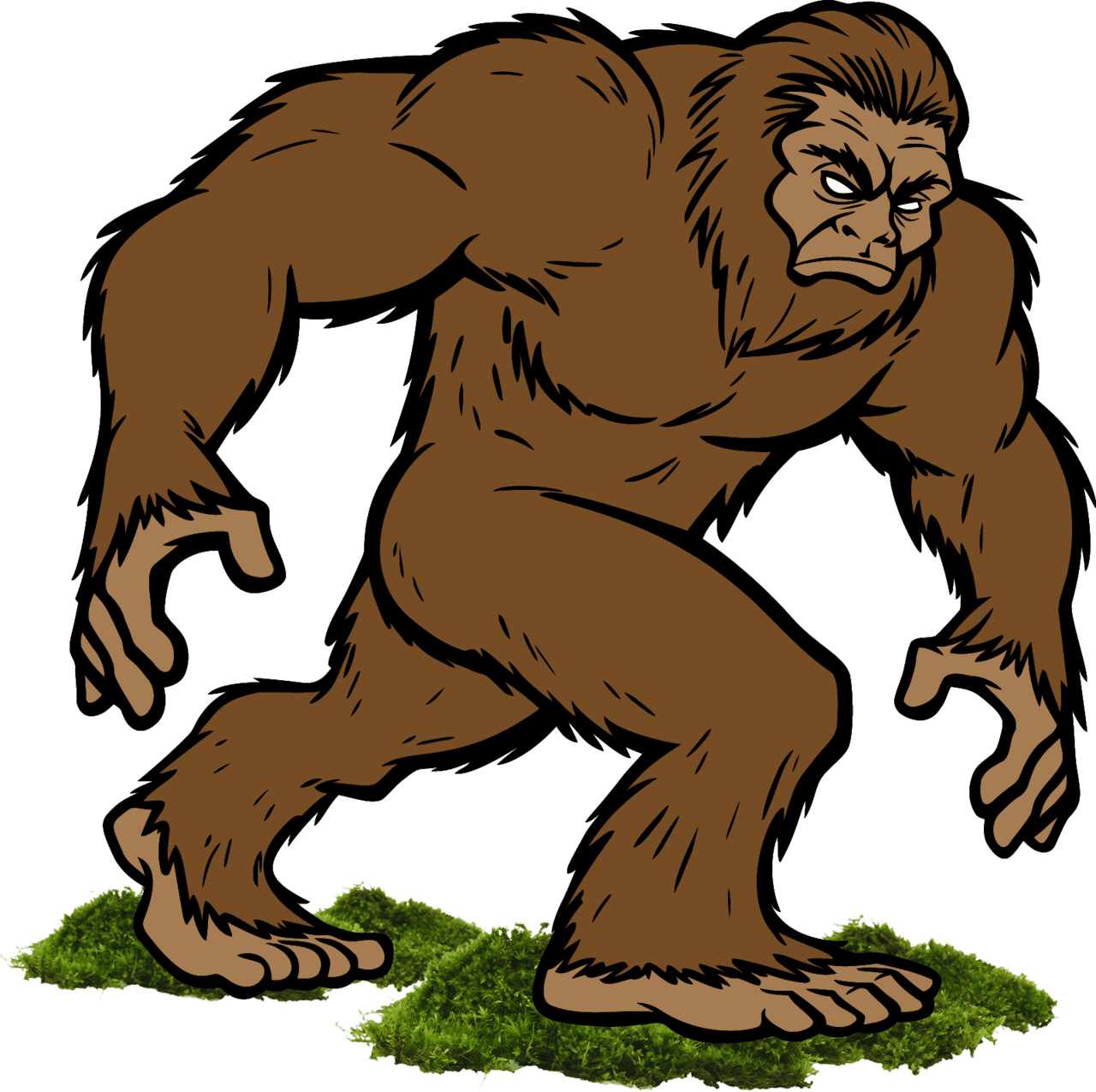 Bigfoot pressure washing jefferson county wa yeti gutter roof cleaning clipart vector