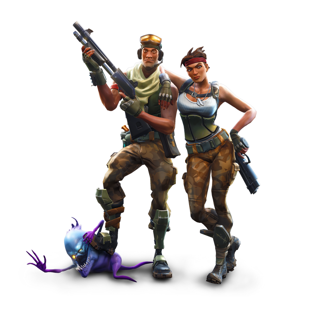 Fortnite challenges victory battle building clipart background