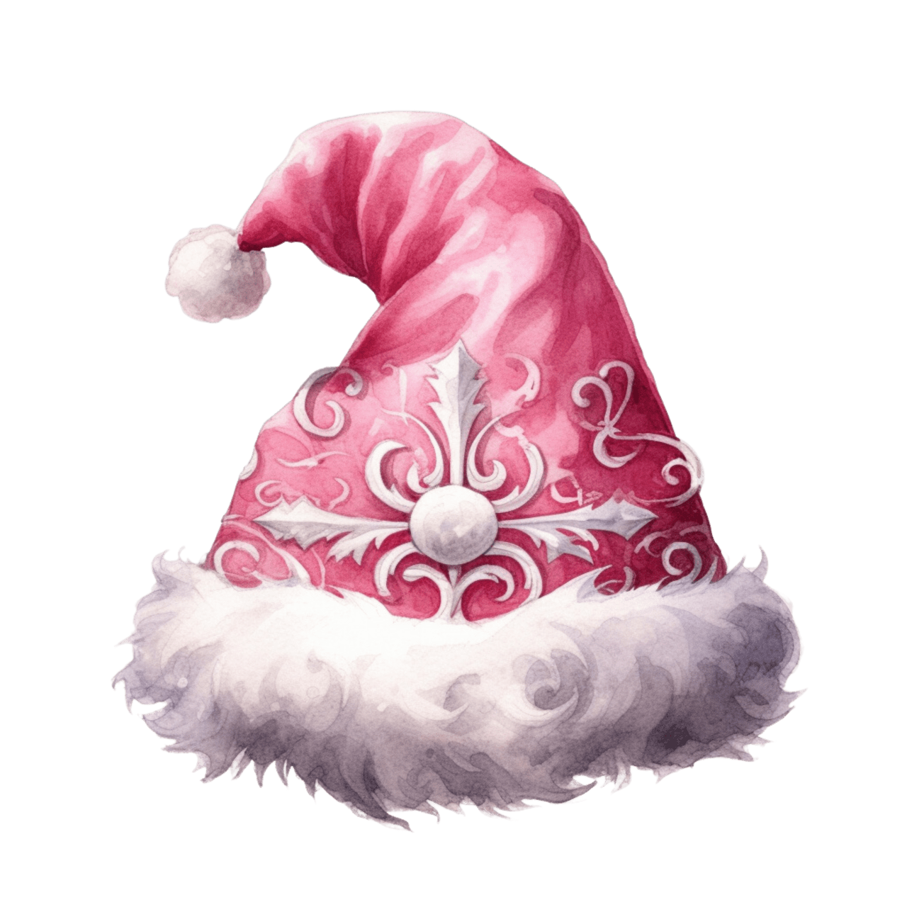 Christmas hat page clipart image 2