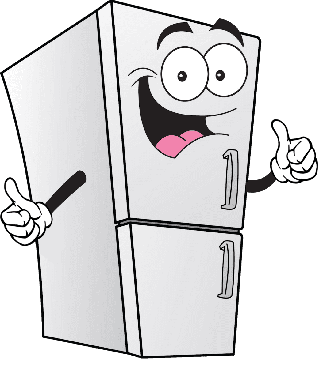 Pints with polk drink the fridge it time to clean out and up clipart vector