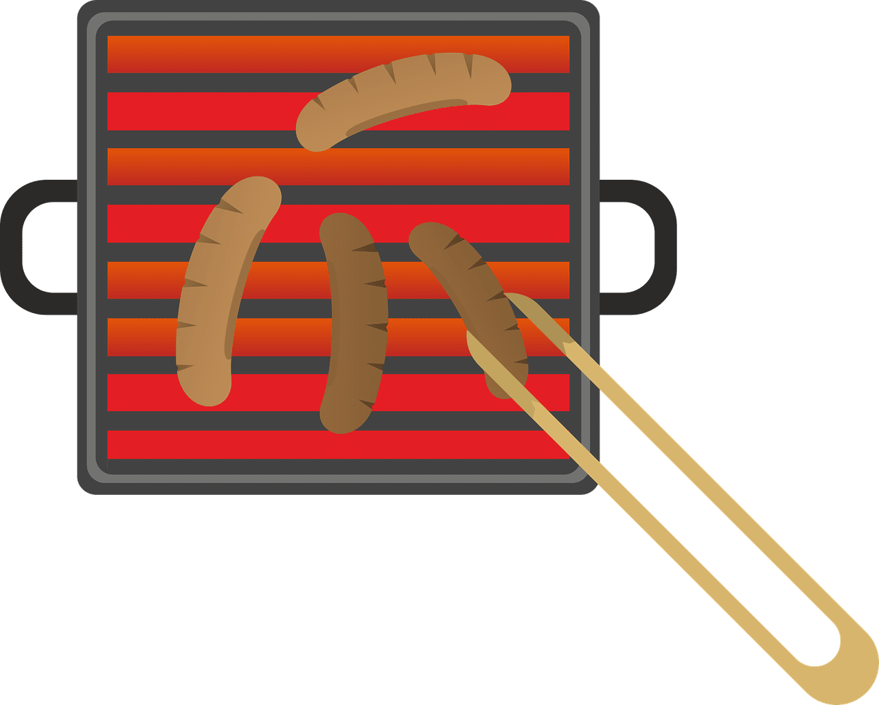 Grilling grilled food images clipart