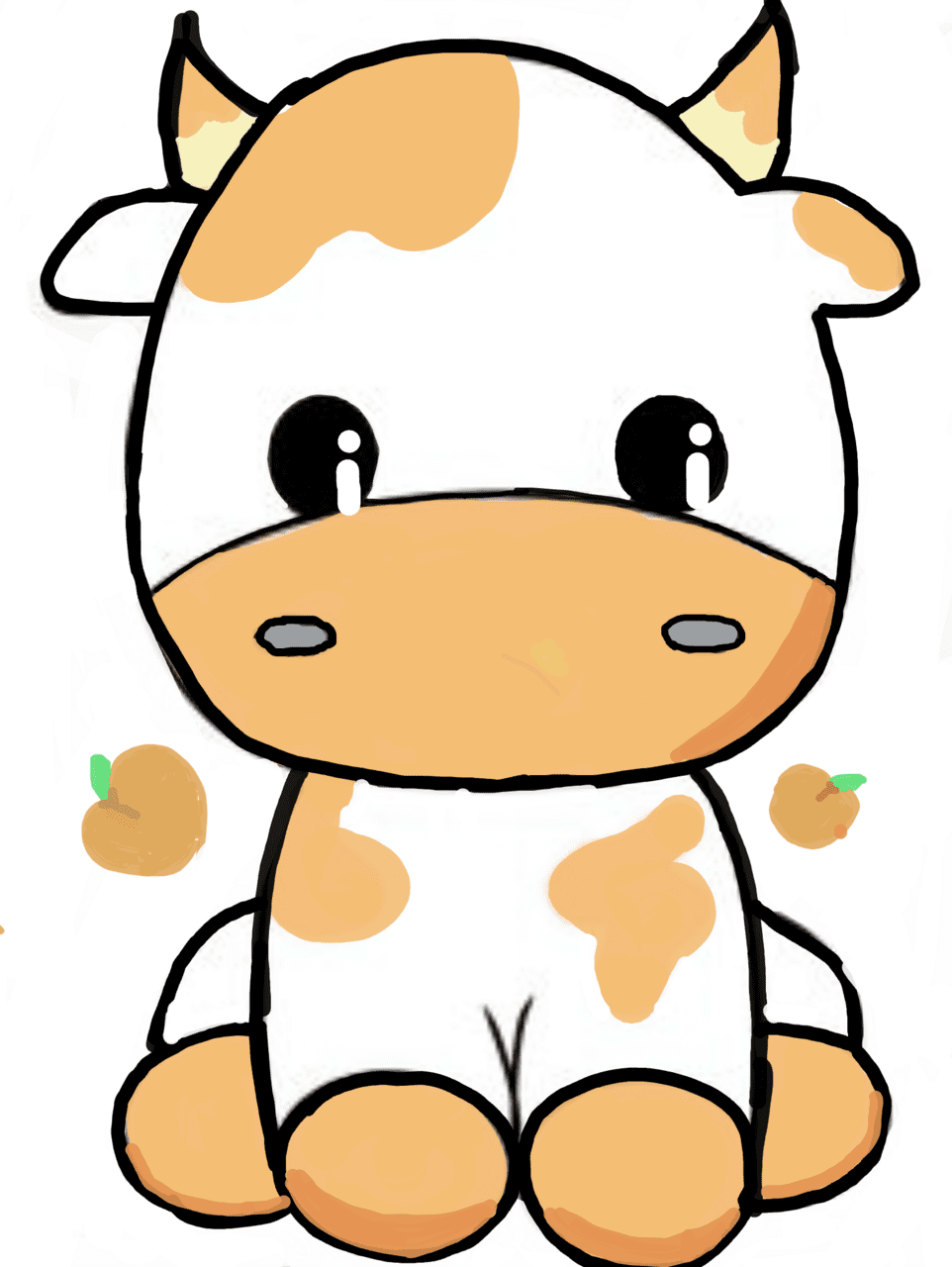 Cattle just made it like terday ly clipart image