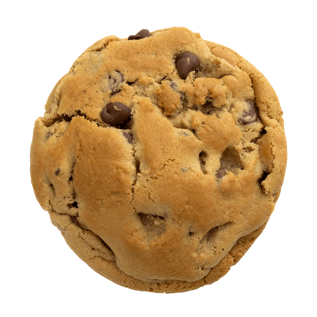 Chocolate chip cookie clipart vector