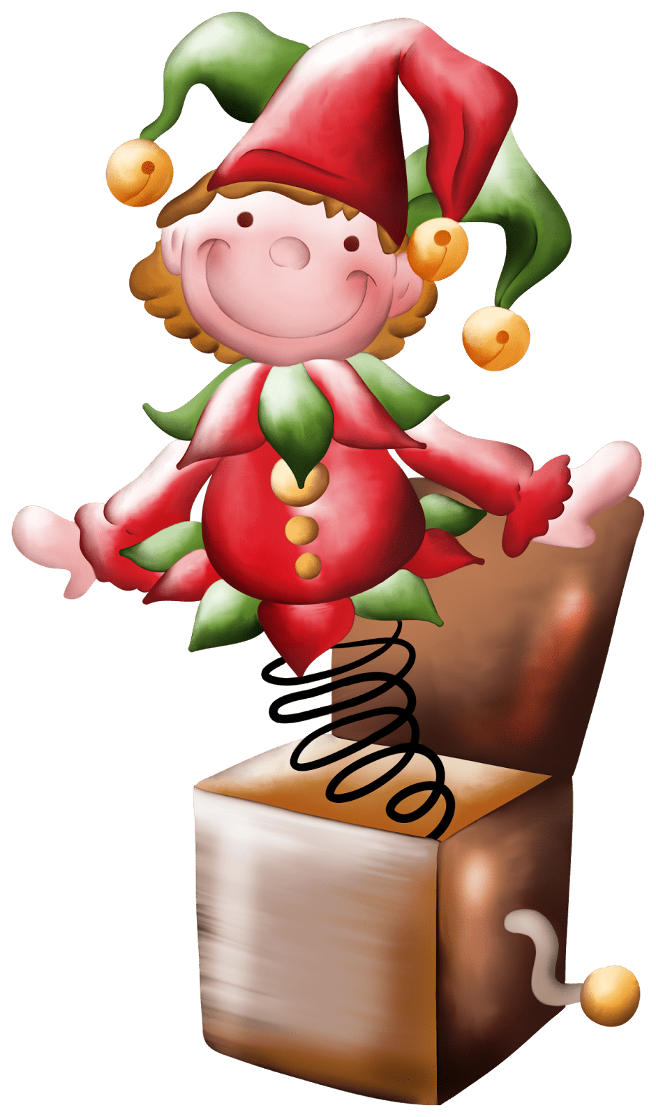 Elves navidad mas clipart picture