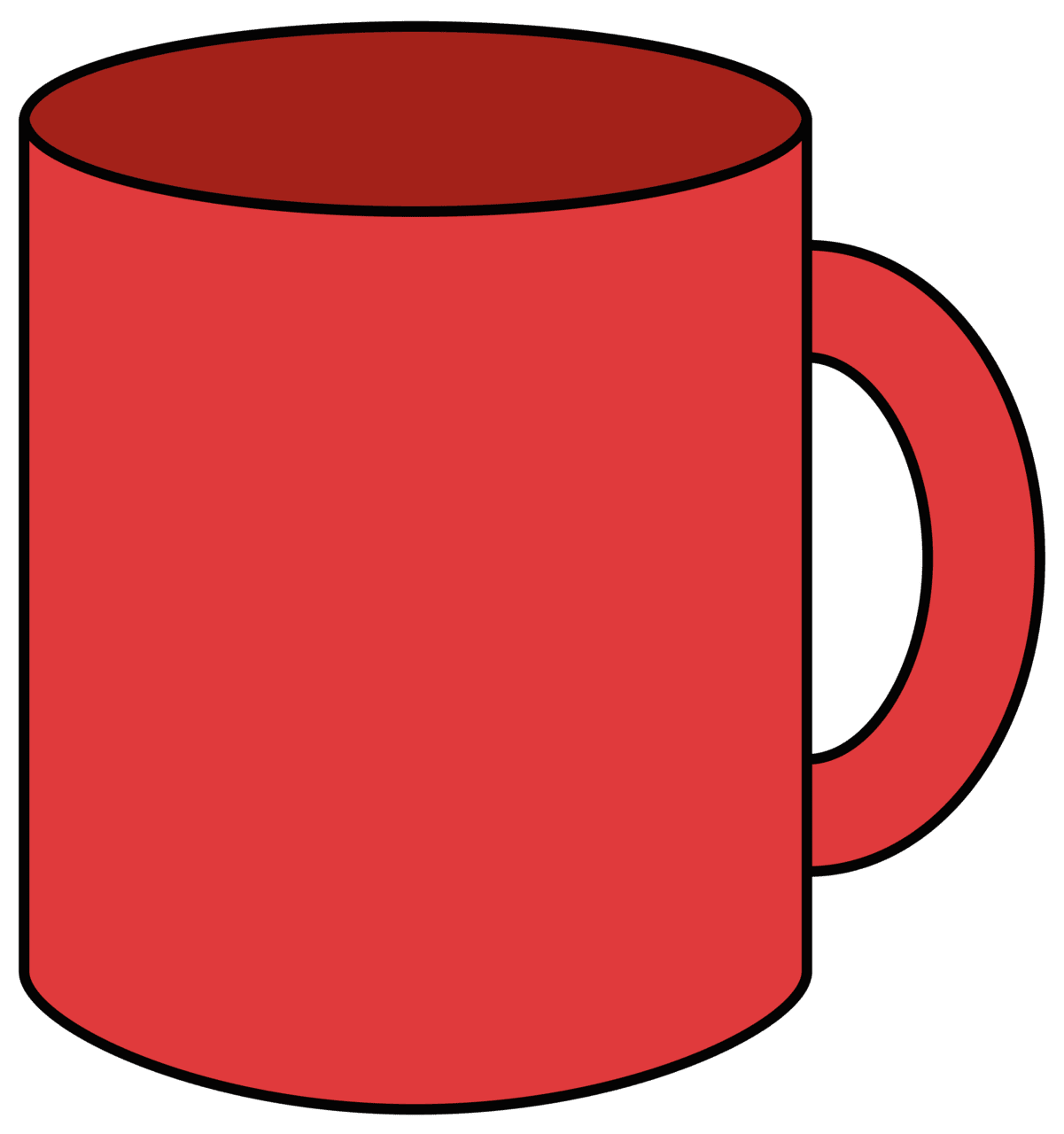 Coffee mug pin page clipart free 2