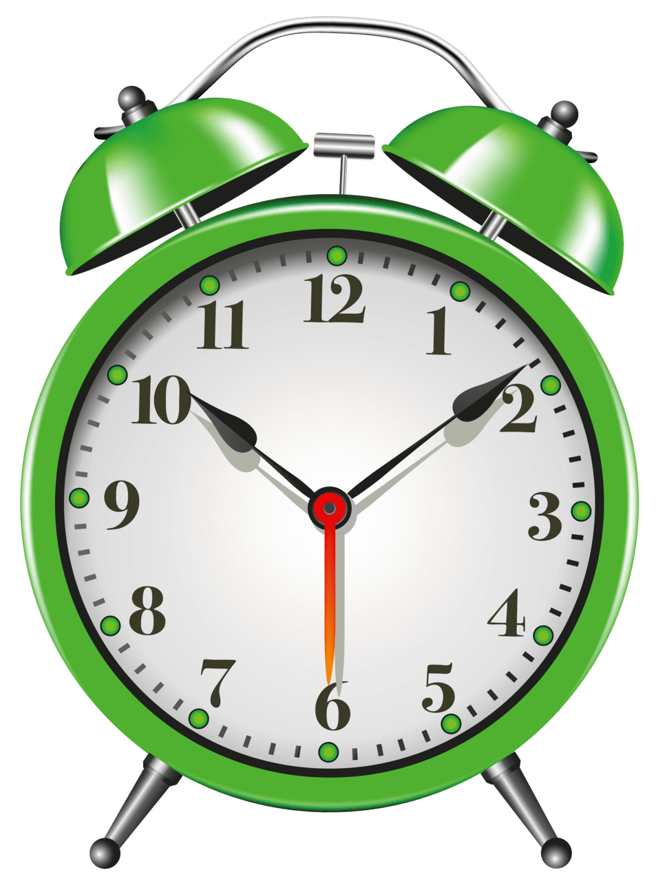 Green alarm clock clipart best picture