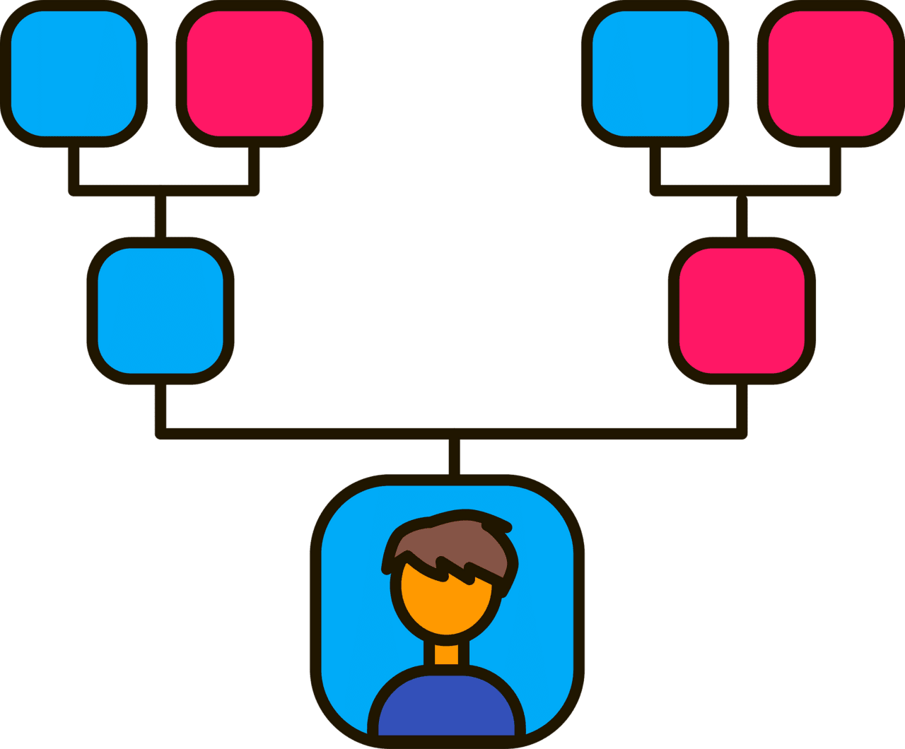 Family tree vector clipart images 3