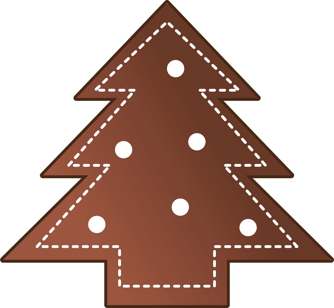 Christmas cookie ginger vector clipart images