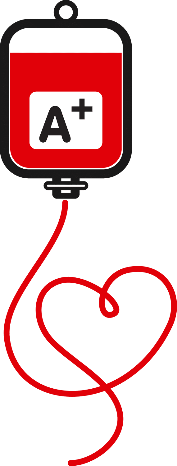 Blood donation clipart image