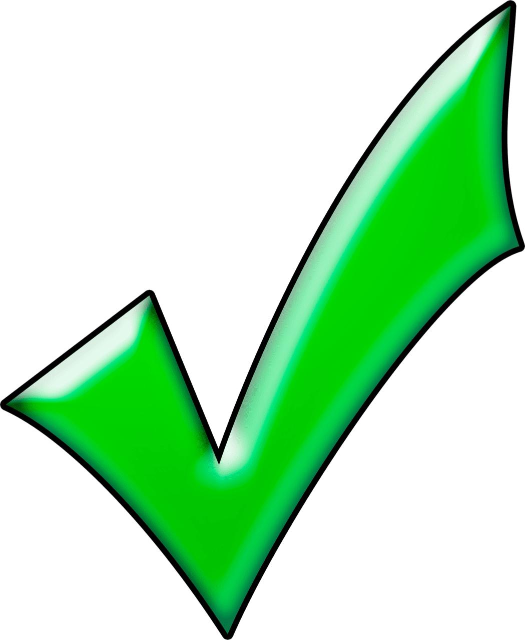 Tick symbol check mark vector clipart images
