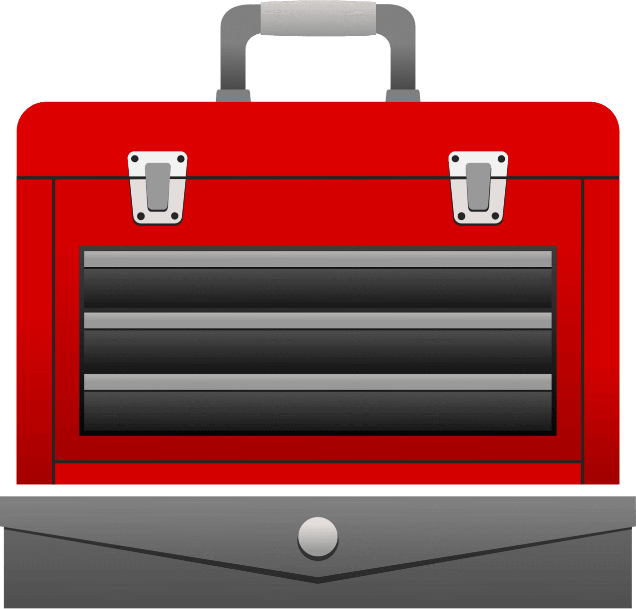 Tools toolbox tool box vector clipart images 2