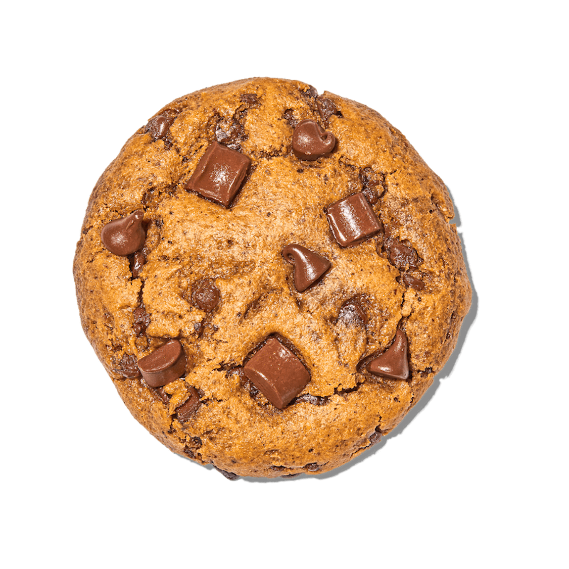 Vegan chocolate chip cookie dough deux clipart image