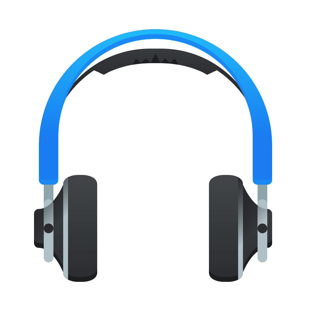 Breeze devices audio headphone clipart background
