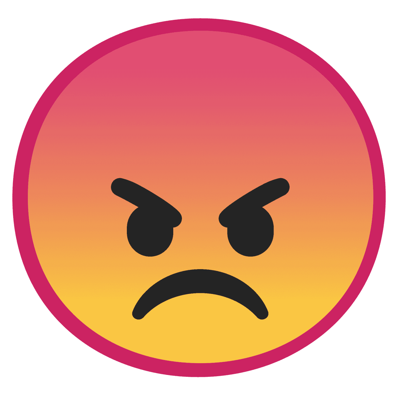 Angry rf mad vector graphics clipart