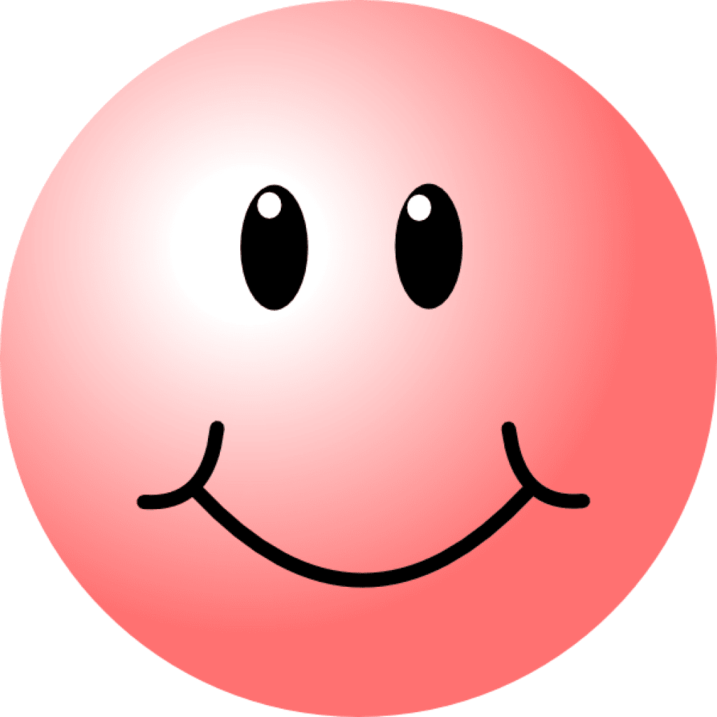 Smiling face smiley clipart image with no background