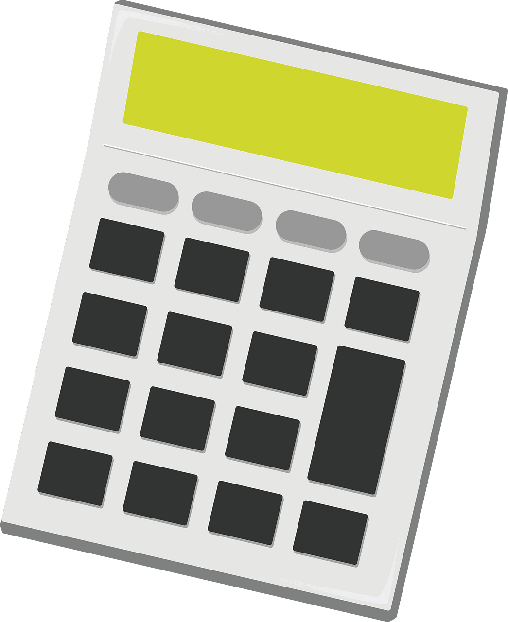 Calculator vector clipart images 13