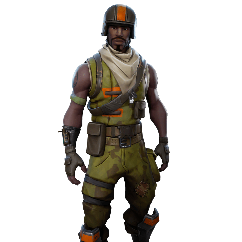 Fortnite aerial assault trooper clipart vector