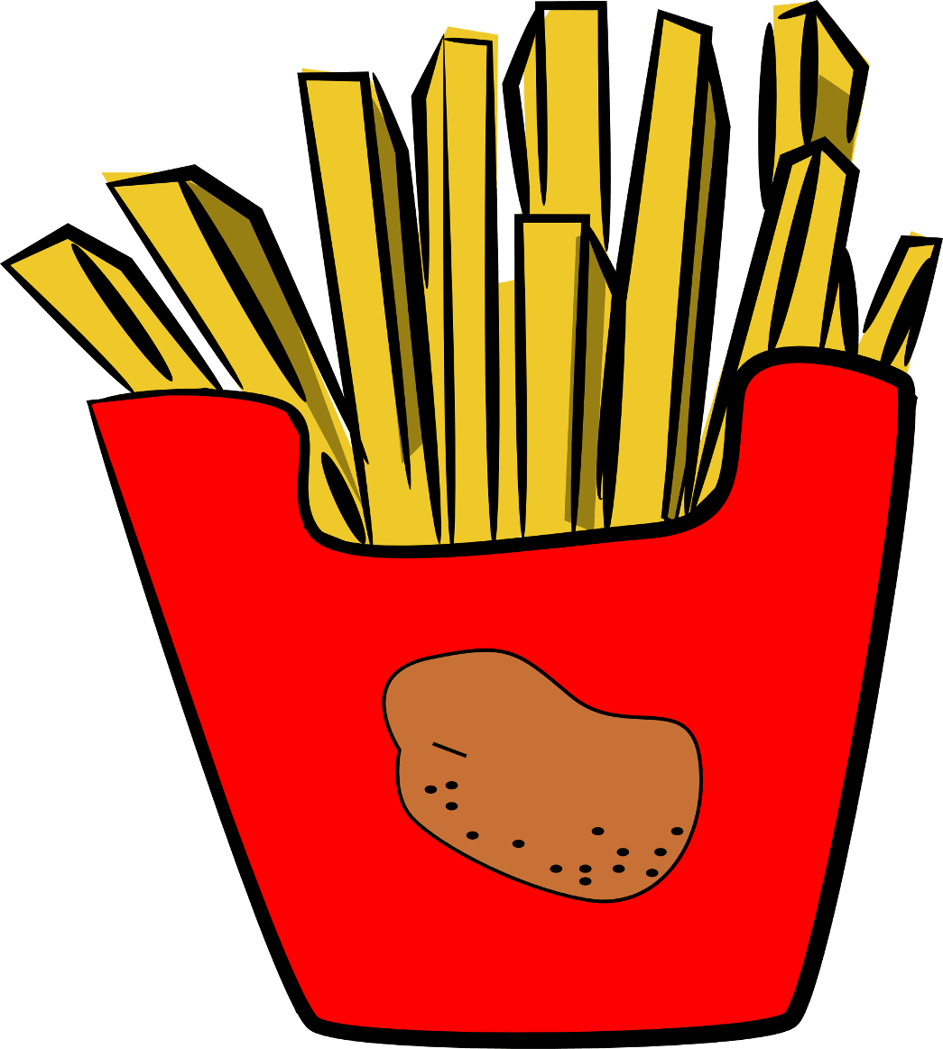 French fries clipart picture