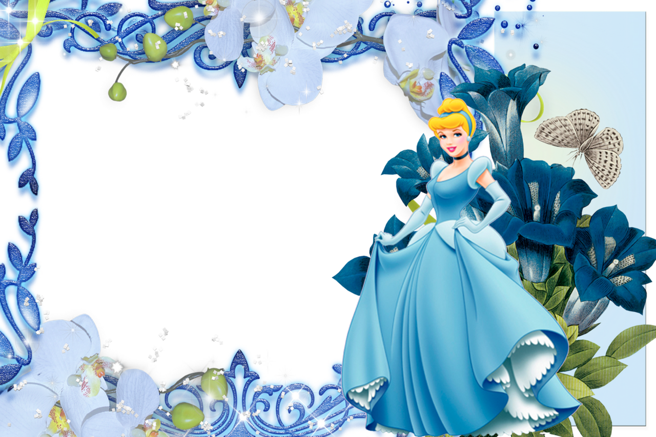 Cinderella frames fotos princesas disney clipart picture