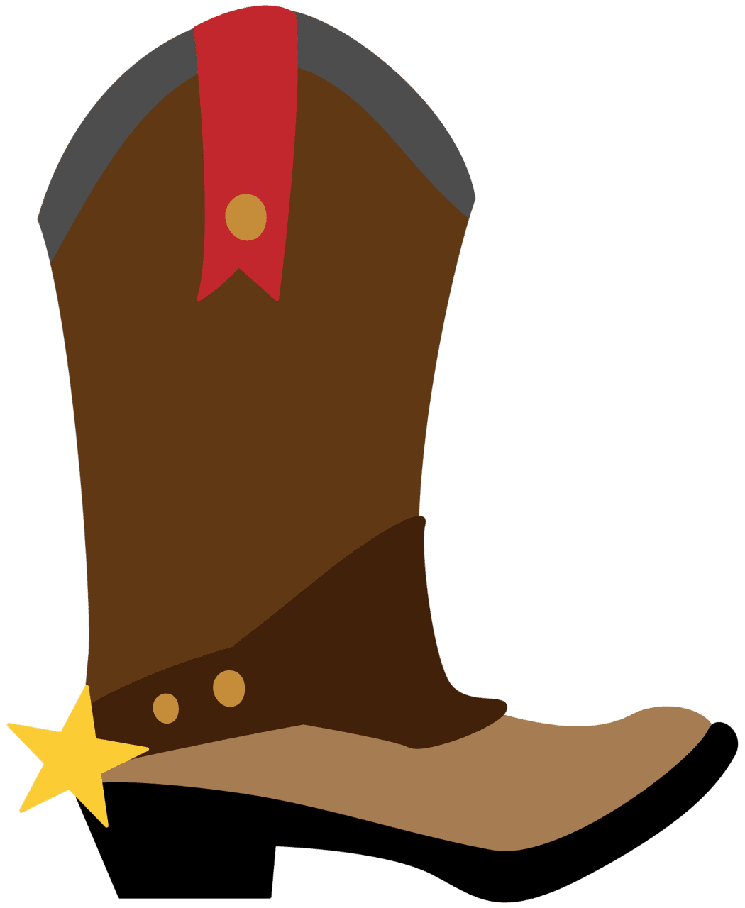 Western boots cowboy boot vector clipart images 2