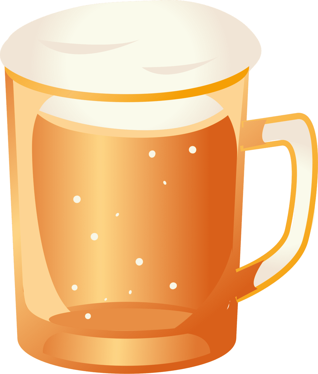 Beer mug vector clipart images 6