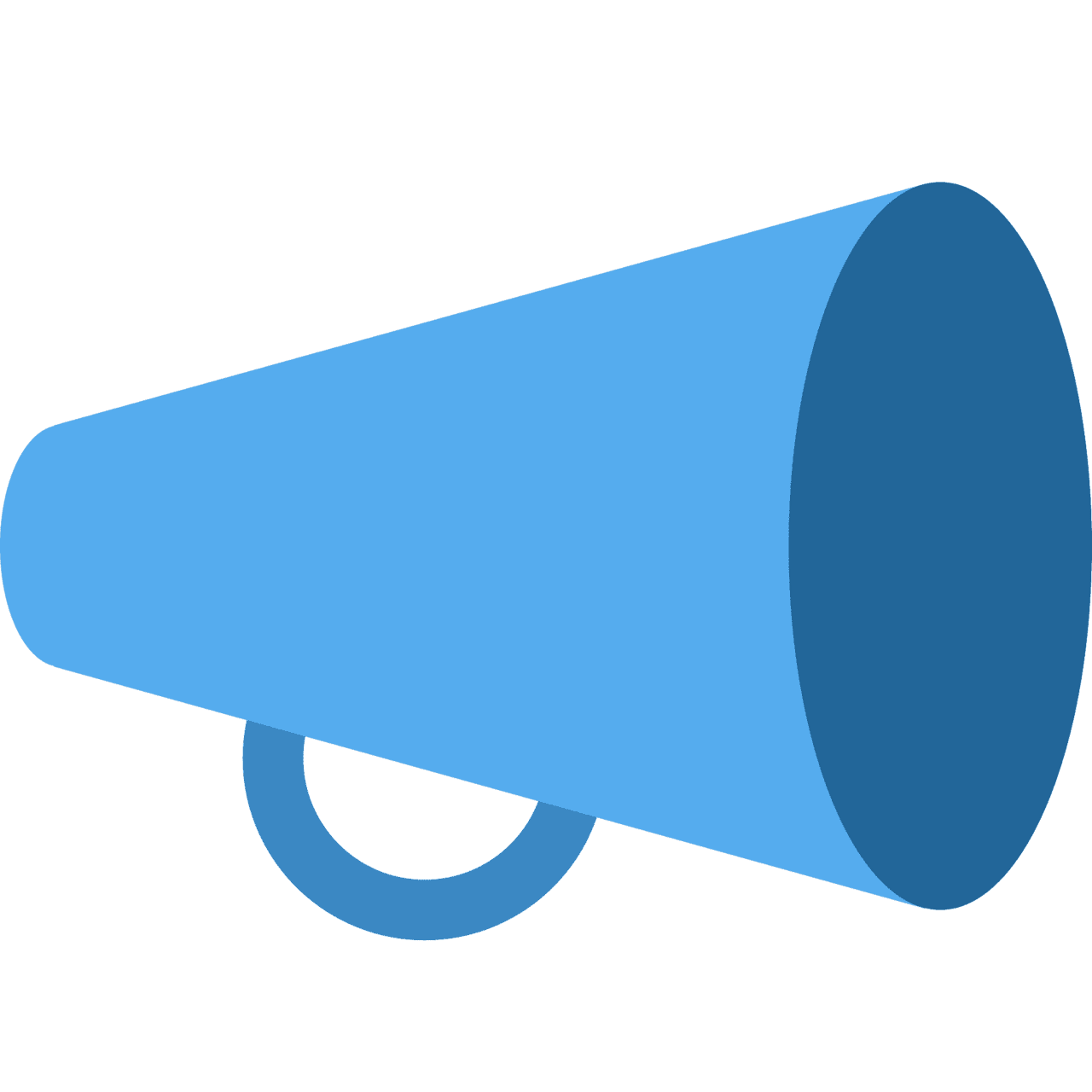 Cheer megaphone vector emoji clipart 2