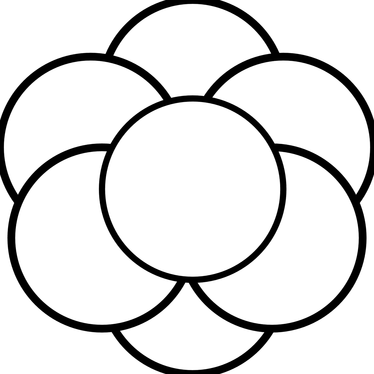 Flower outline clipart black and white panda images