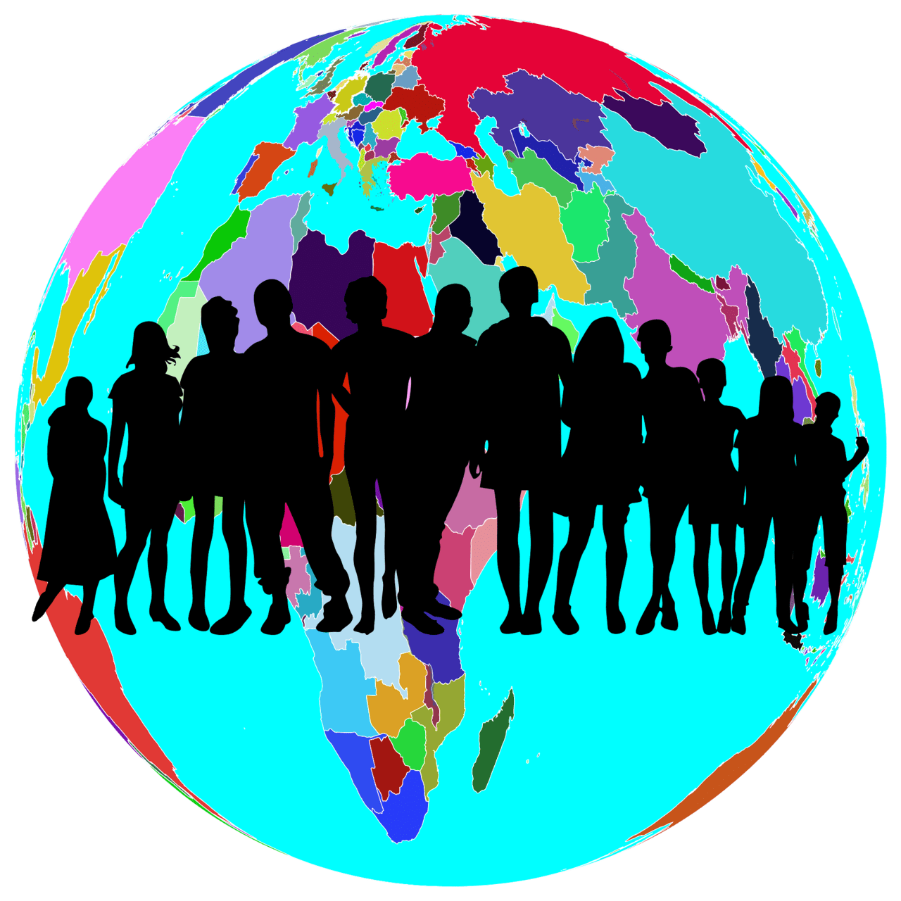 Diversity vector clipart images 4