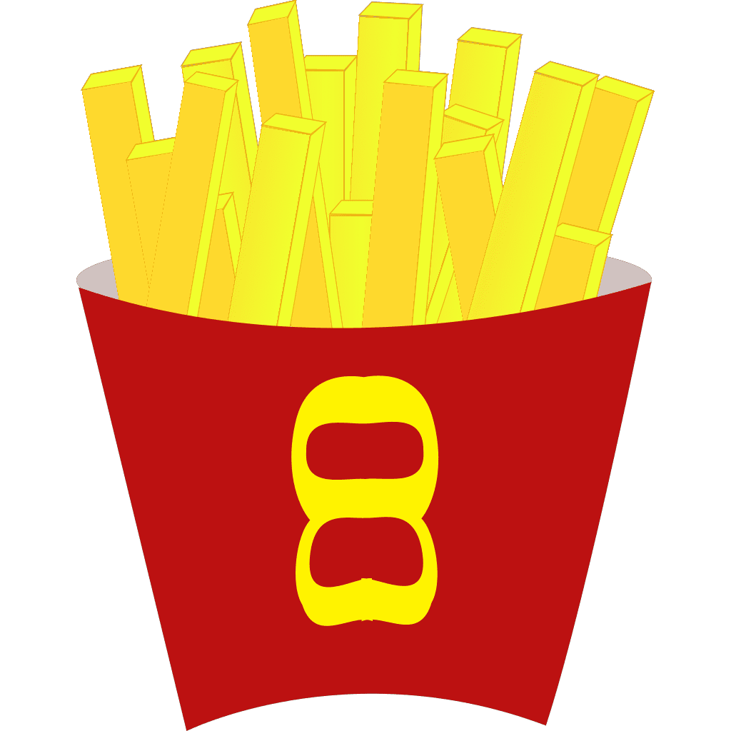 French fries images background clipart