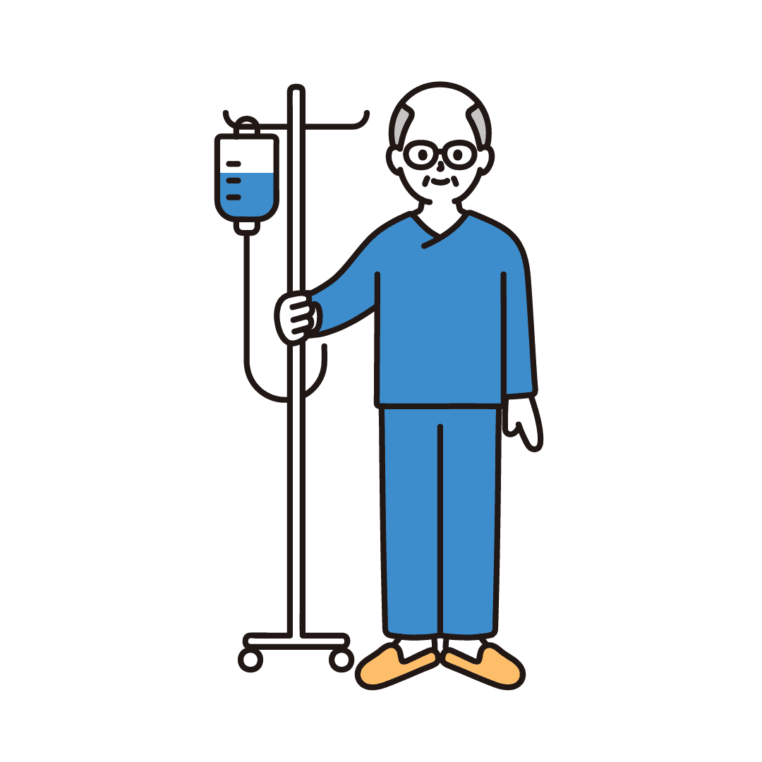 Hospitalized clipart background