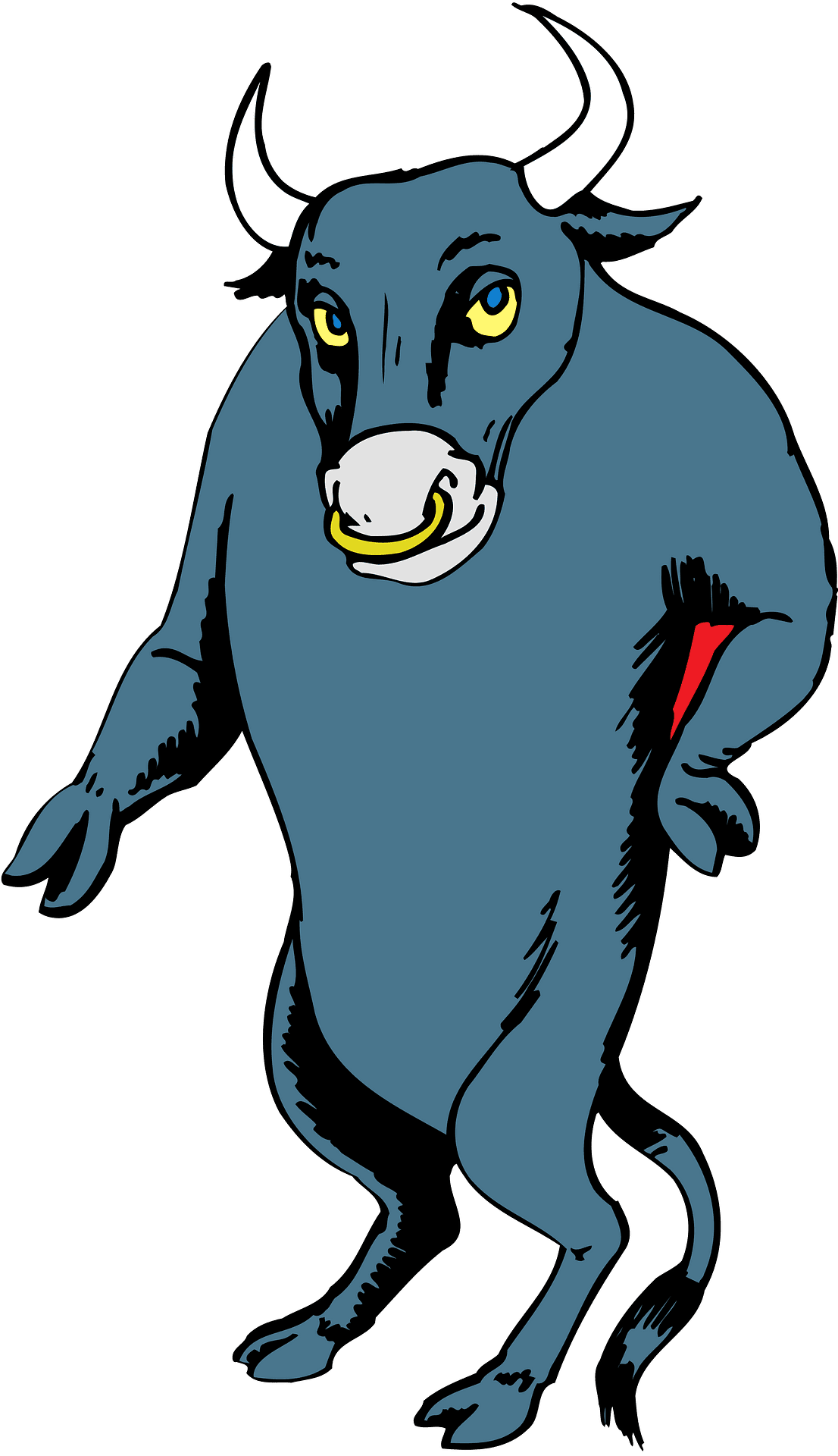 Bull vector clipart images 11