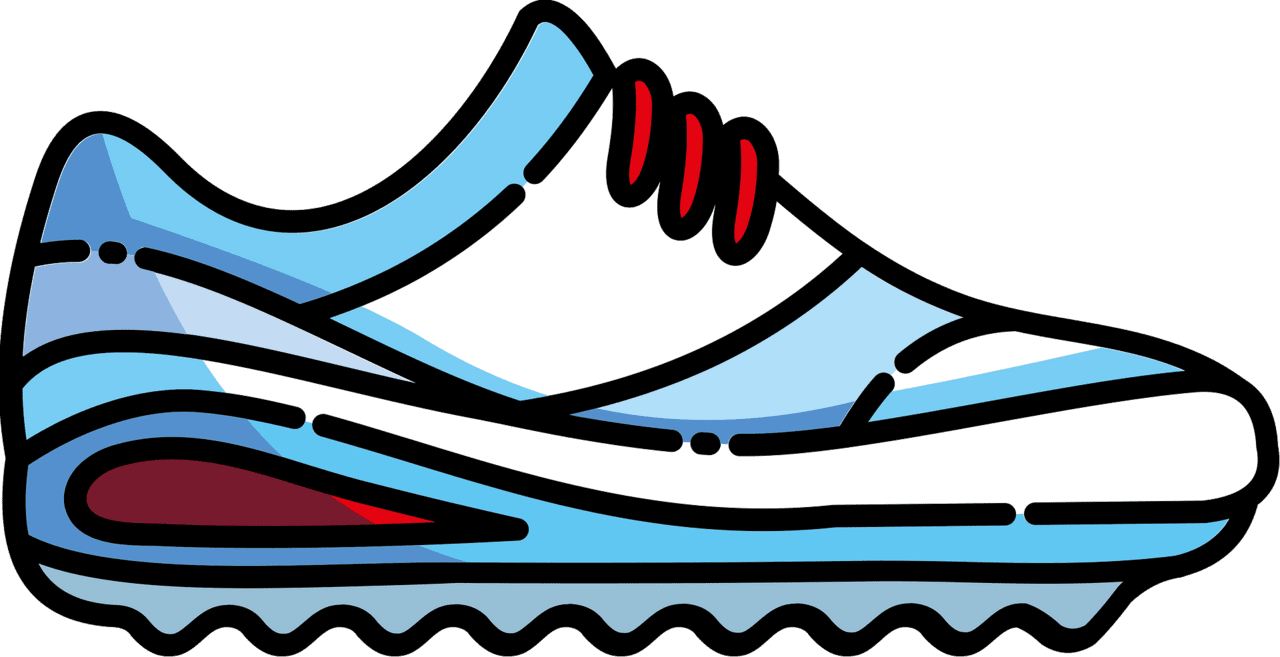 Gym shoes nike sneaker vector clipart images 2