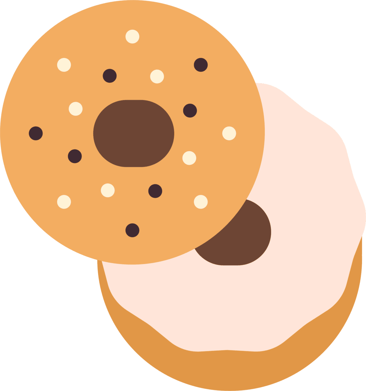 Bagel emoji for clipart clip art