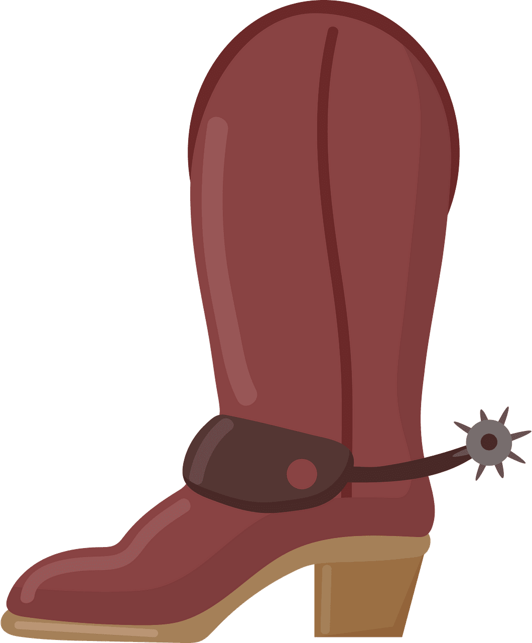 Western boots cowboy boot vector clipart images 6