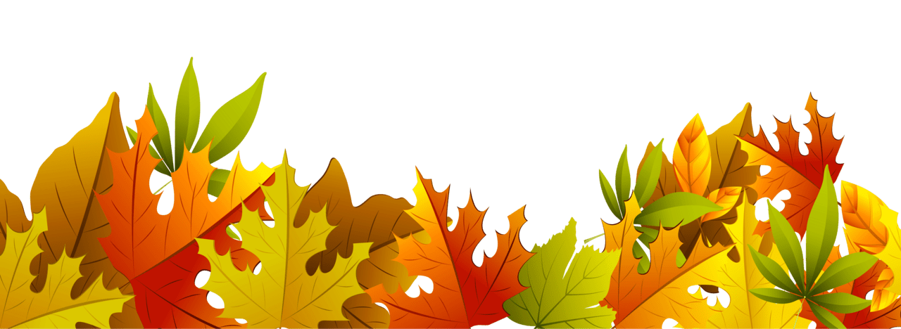 Cute fall autumn leaves art clipart clip art