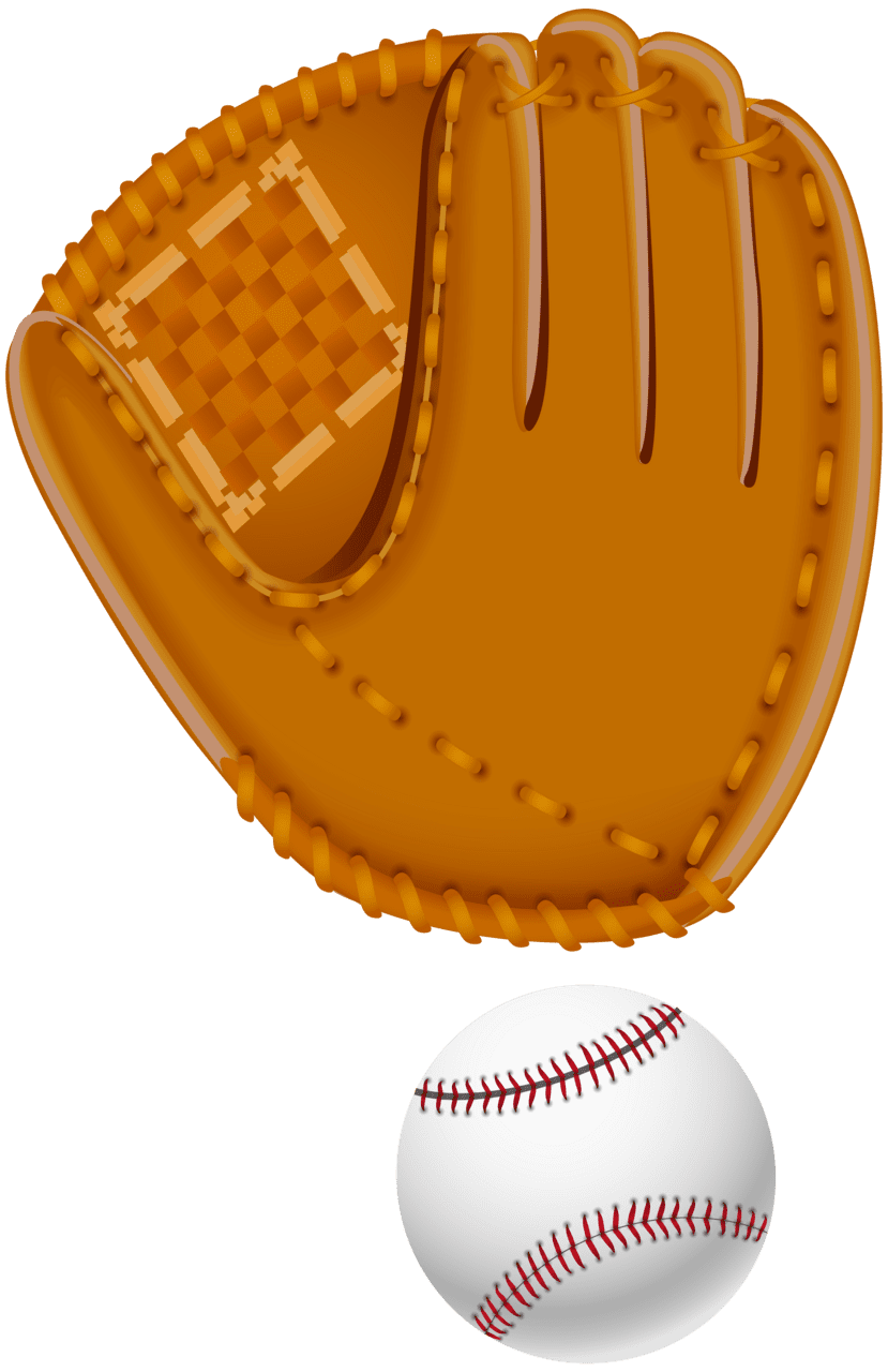 Baseball glove clipart image high quality images and 2