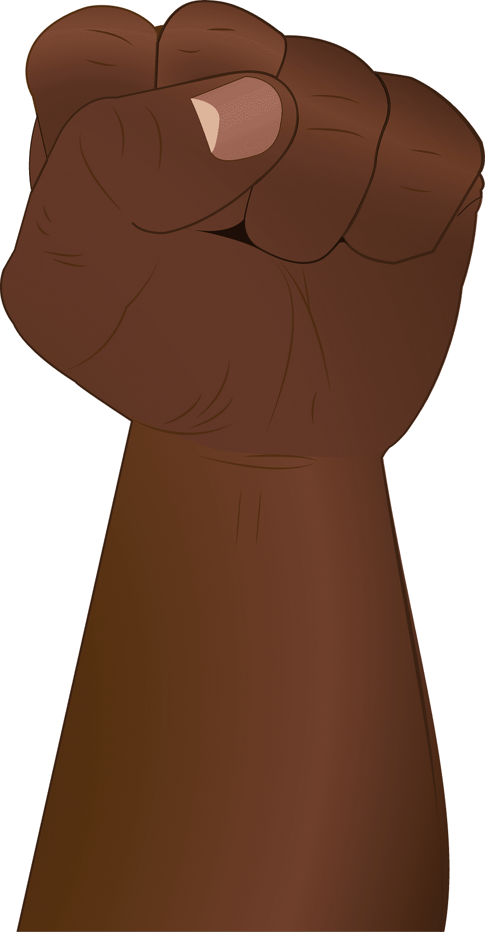 Fist vector clipart images 2