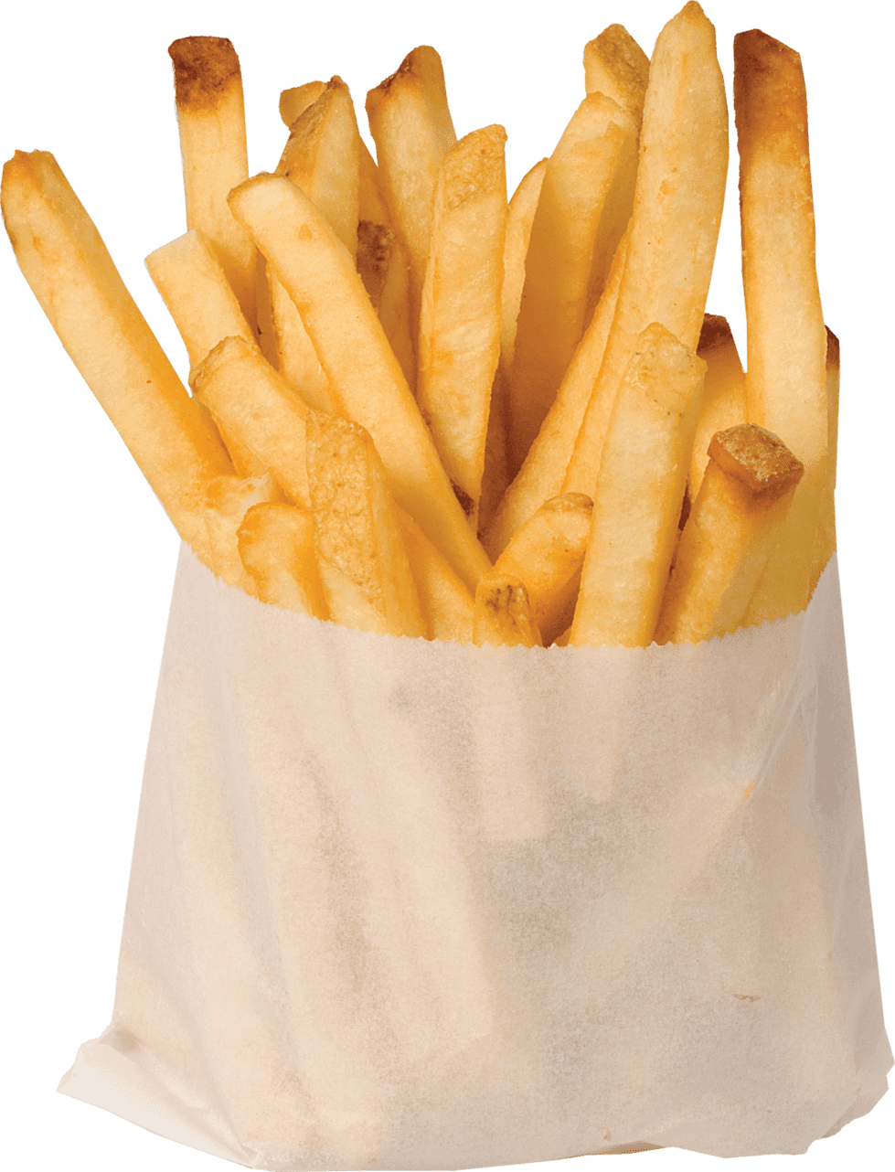 Portion of french fries clipart logo