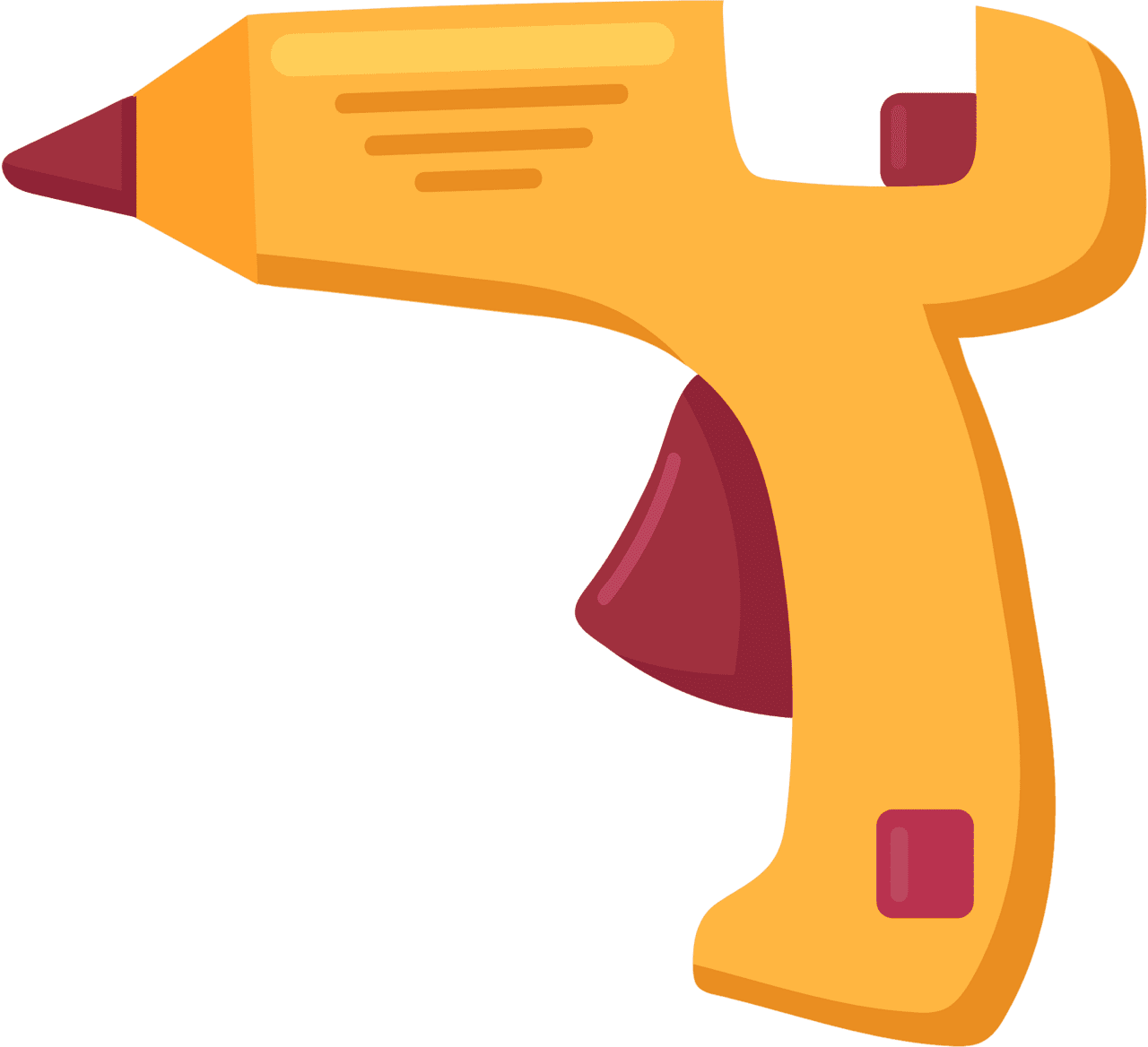 Glue gun vector clipart images