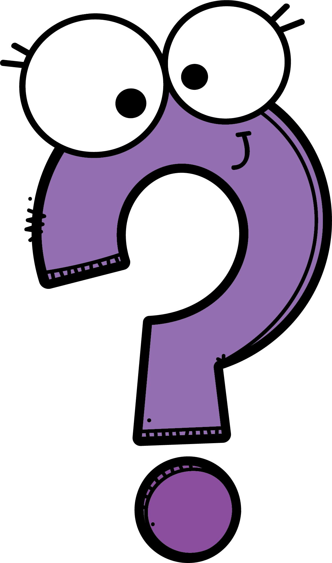 Questioning pin page clipart photo