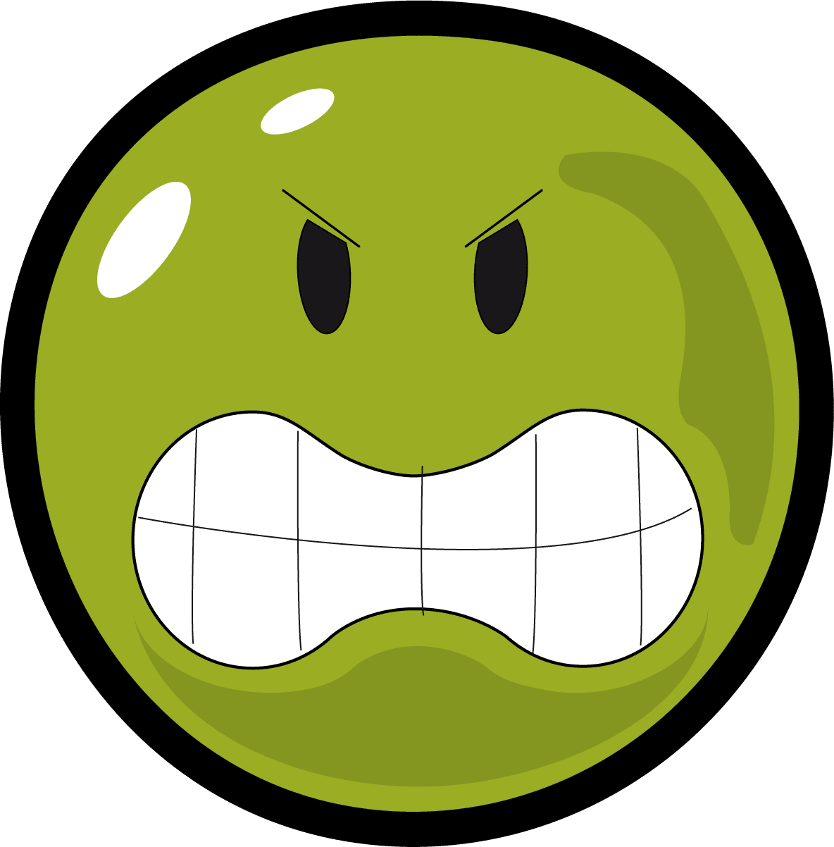 Angry face cliparts soccer clipart image with no background