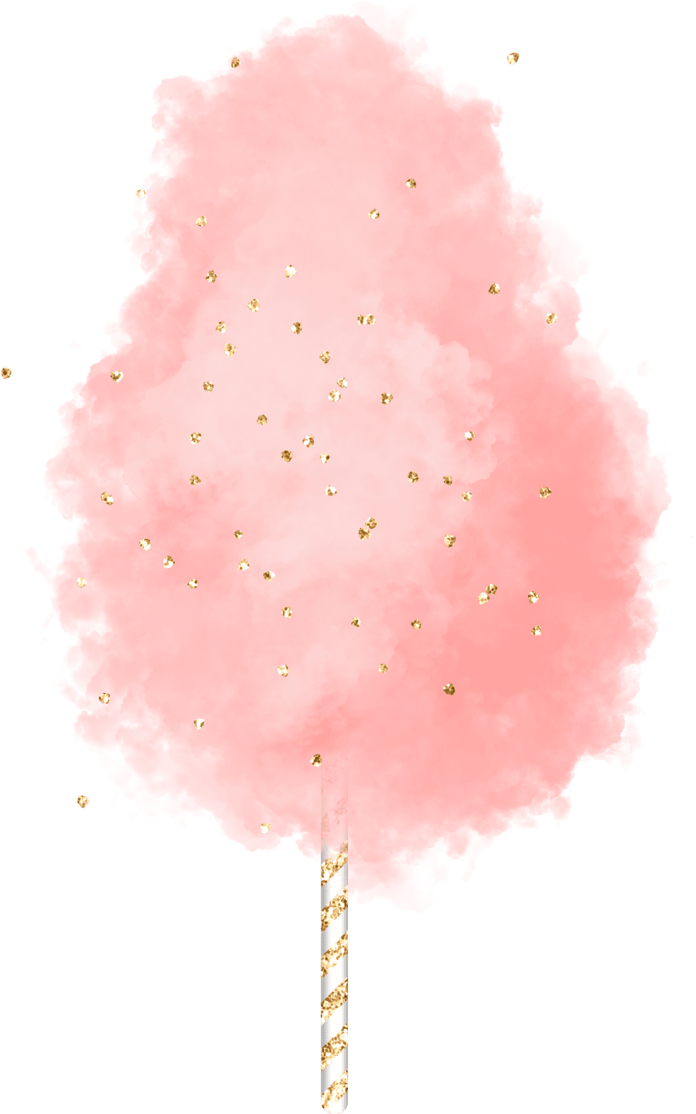 Cotton candy pap is elementos algod doce para imprimir arte toda festa clipart vector