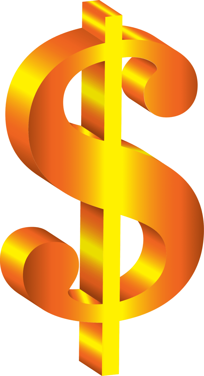 Dollar symbol money vector clipart images