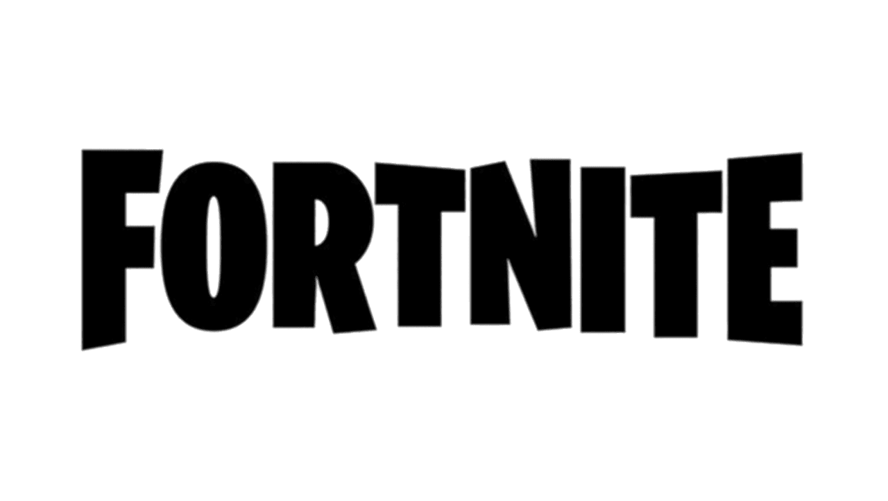 Fortnite black logo clipart